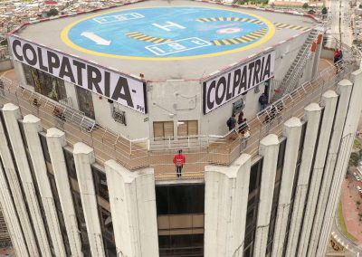 Edificio Colpatria en el centro de Bogotá